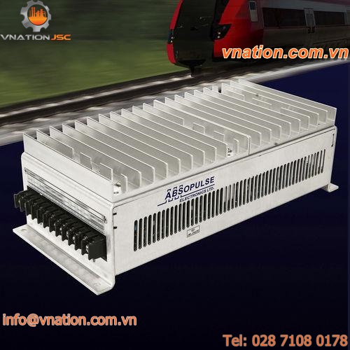 chassis-mounted DC/DC converter / for railway applications / convection-cooled
