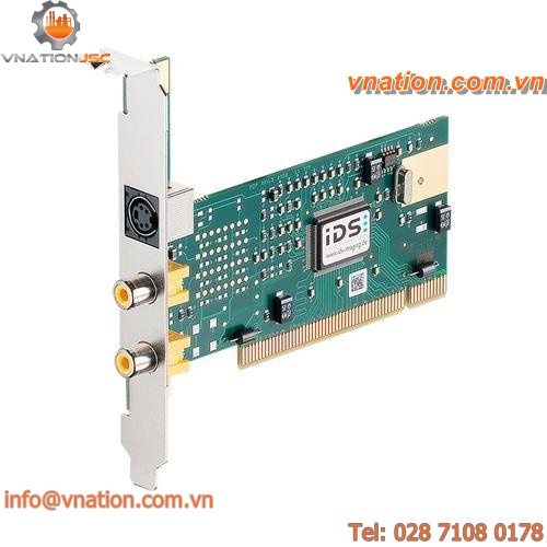 PCI video capture card / analog / monochrome