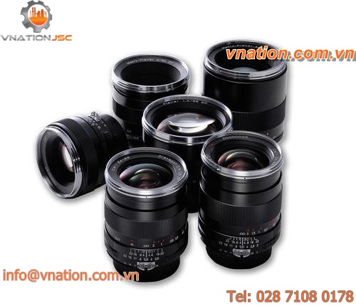 high-resolution camera objective / rugged / measurement / machine vision
