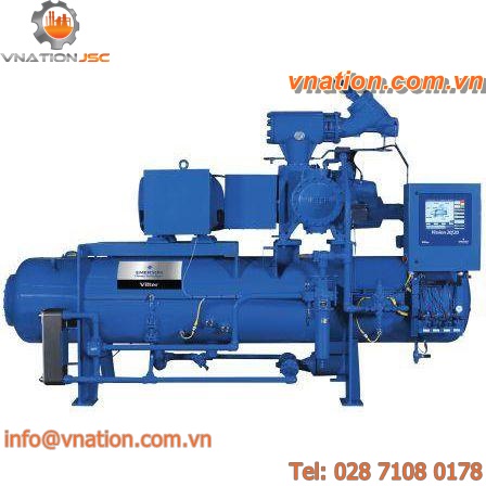 gas compressor / positive-displacement / screw / rotary