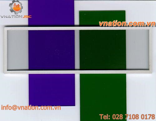 acrylic optical filter / glass / EMC