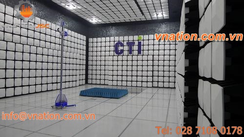 EMC test chamber / anechoic / modular / compact