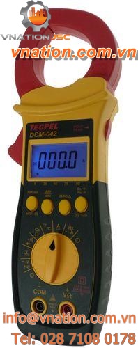 digital clamp ammeter / portable / AC / DC