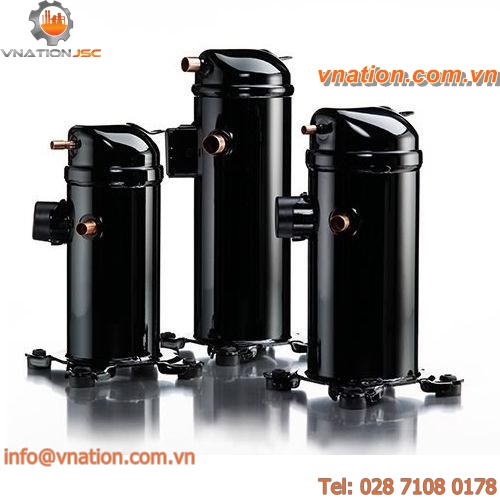 air compressor / scroll / stationary / oil-lubricated