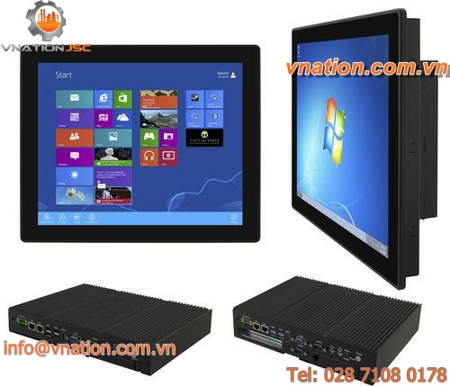 LCD panel PC / Intel Bay Trail / Broadwell / fanless