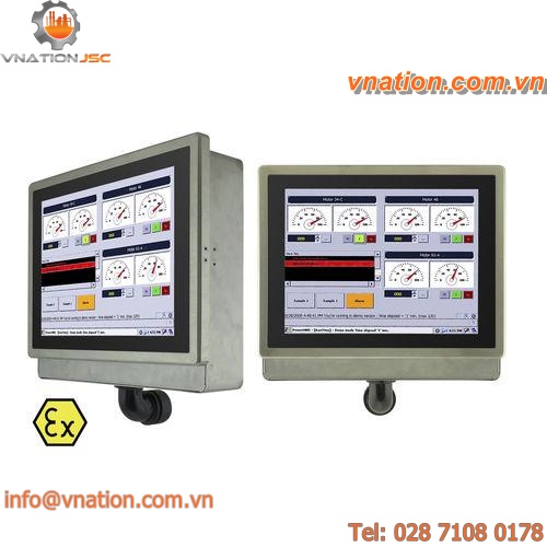 LCD display / 1024 x 768 / panel / ATEX