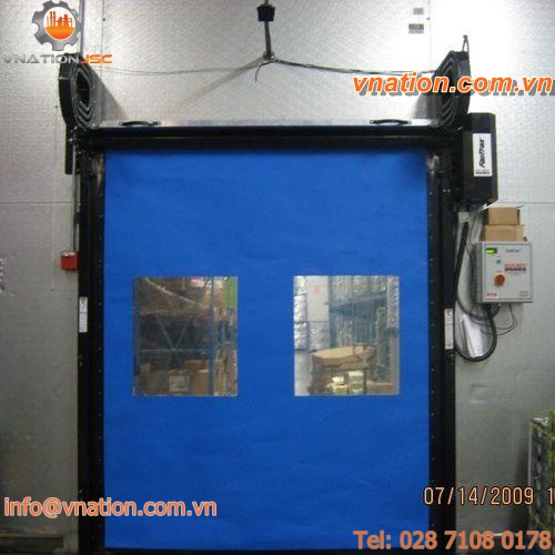 roll-up doors / for hygienic applications / industrial / indoor