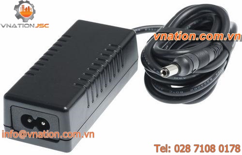 AC/DC power supply / adapter / with USB outlet / linear