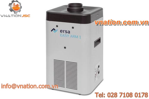 solder fume extractor / activated carbon filter / with extraction arm