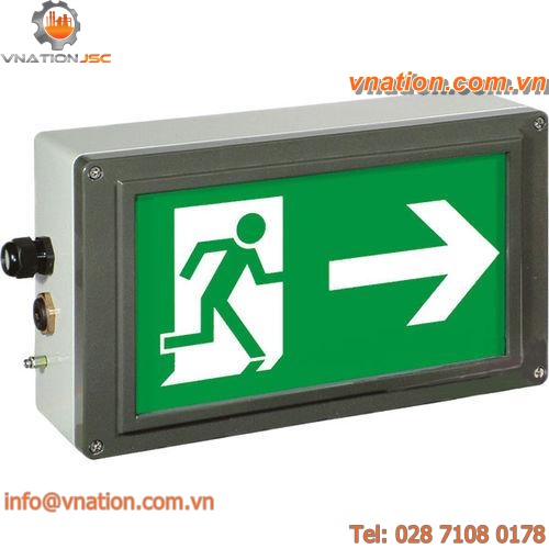 surface-mounted safety lighting / LED / robust / maintenance-free