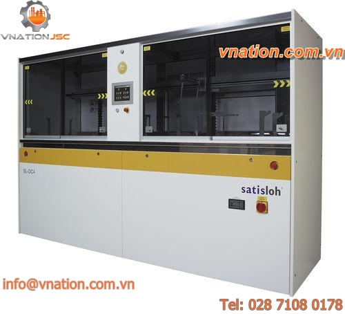 ultrasonic cleaning machine / automatic / for the chemical industry / for medical applications