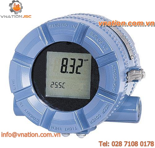conductivity multi-parameter transmitter / pH / dissolved oxygen / liquid analysis