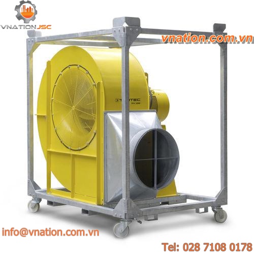 floor-standing fan / centrifugal / for air circulation