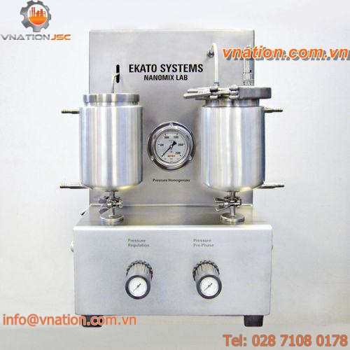 batch homogenizer / for the cosmetics industry / for the chemical industry / for pharmaceutical applications