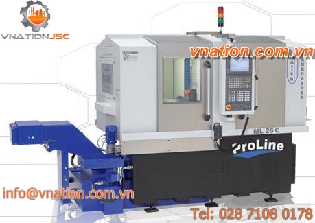 CNC Swiss lathe / universal / 2-axis / high-performance