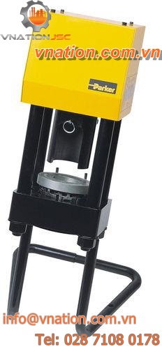 pipe crimping machine / hose / semi-automatic / portable