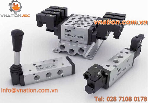 electrically-operated pneumatic directional control valve / for extreme conditions