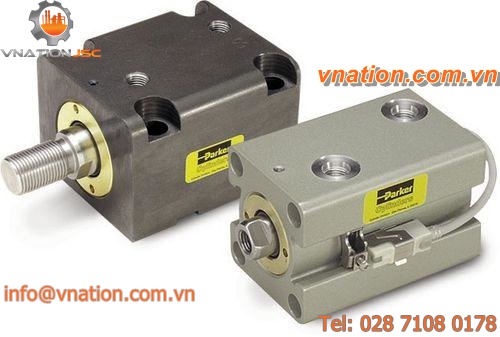 hydraulic cylinder / double-acting / compact