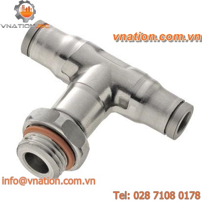 stainless steel instant coupling / pneumatic