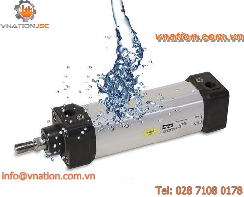 pneumatic cylinder / double-acting / standard