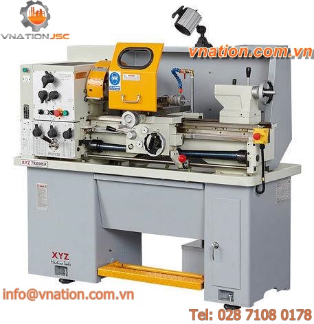 manually-controlled lathe / 2-axis