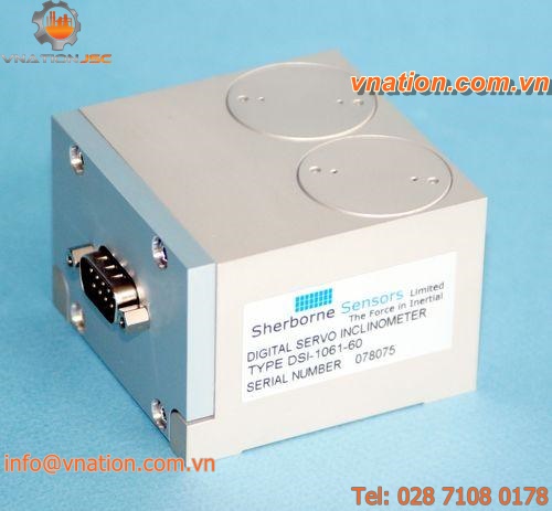 2-axis inclinometer / digital / closed-loop gravity