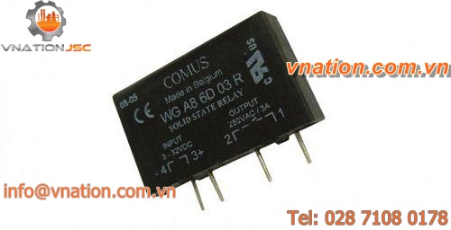 32 Vdc solid state relay / for printed circuit boards
