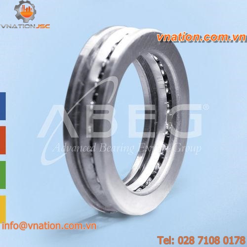 Axial deep groove ball bearing
