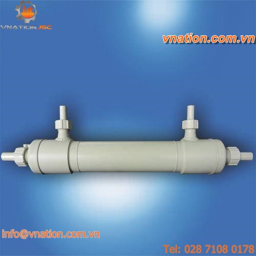 shell and tube heat exchanger / corrosion-resistant