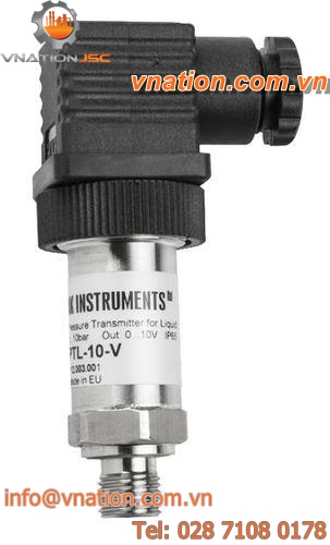 ceramic pressure transmitter / IP65 / for building automation / for refrigeration circuits