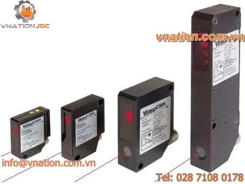 linear displacement sensor / non-contact / PSD laser / analog