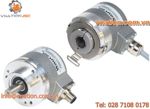 multi-turn rotary encoder / absolute / hollow-shaft / with SSI interface