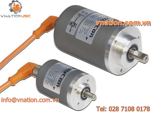 multi-turn rotary encoder / absolute / potentiometer / solid-shaft