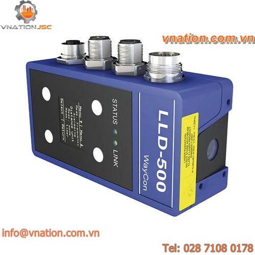 linear displacement sensor / non-contact / laser / IP67