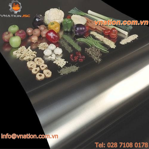 steel conveyor belt / for the food industry / abrasion-resistant