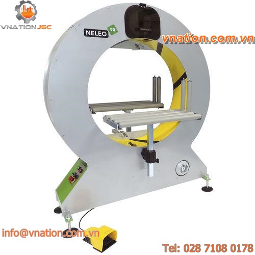 orbital stretch wrapper / semi-automatic / for windows and doors / for furniture