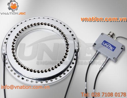 cylindrical roller bearing / radial / steel / with integrated encoder