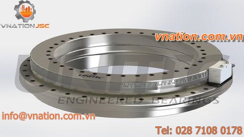 roller bearing / single-row / steel / with integrated encoder