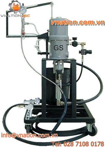 multicolor gelcoat spraying unit / internal mixing / external mixing