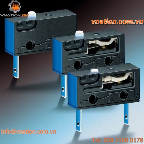 momentary micro-switch / single-pole / subminiature
