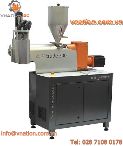 single-screw measuring extruder / laboratory / analysis