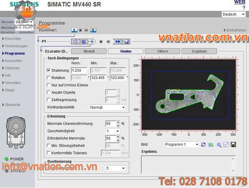 2D matrix code reading optical system / for 1D barcode reading / reconnaissance