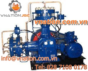 gas compressor unit / air / membrane / stationary