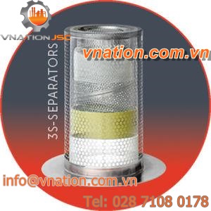 coalescing separator / air / oil / circular