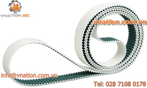 toothed transmission belt / flat / for heavy-duty applications / for conveyors