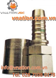 grooved fitting / straight / hydraulic / corrosion-resistant