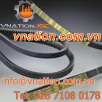 V transmission belt / for heavy-duty applications / raw edge / narrow