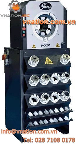 hose crimping machine / semi-automatic
