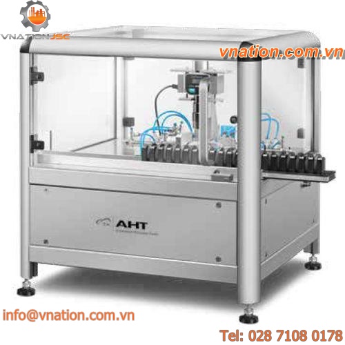 Shore A hardness tester / floor-mounted / automatic / for rubber
