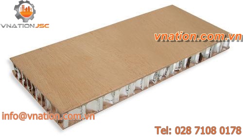 furniture panel / for wall and ceiling cladding / light / honeycomb